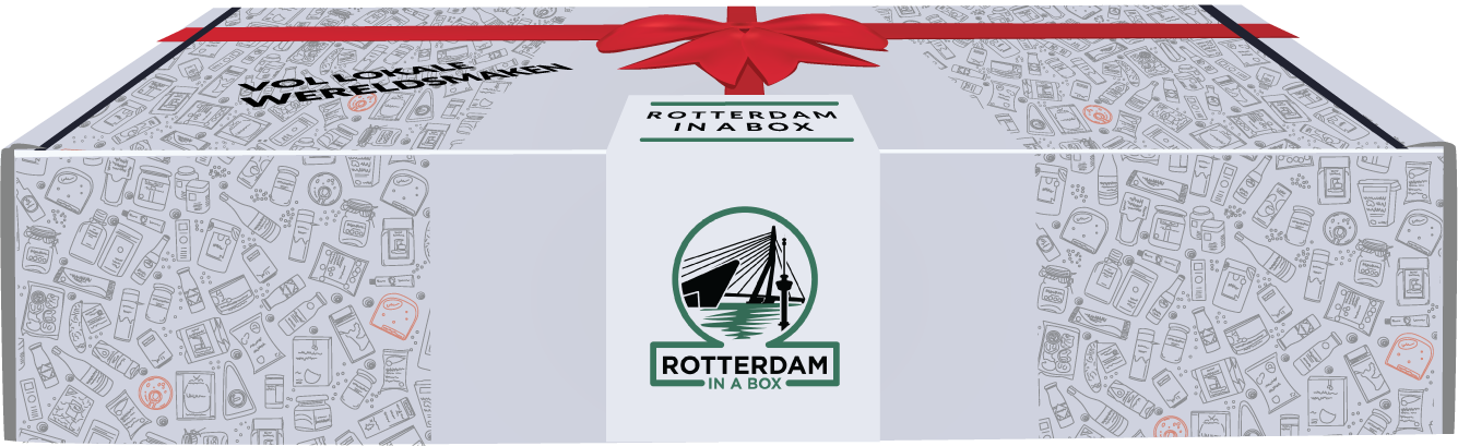 Rotterdam in a Box, sealed with the closing sticker